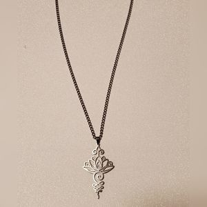 Lotus Flower Pendant Necklace